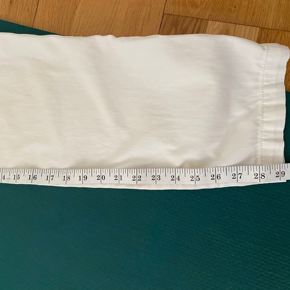 Pilcro and the Letterpress Hyphen white Chinos
